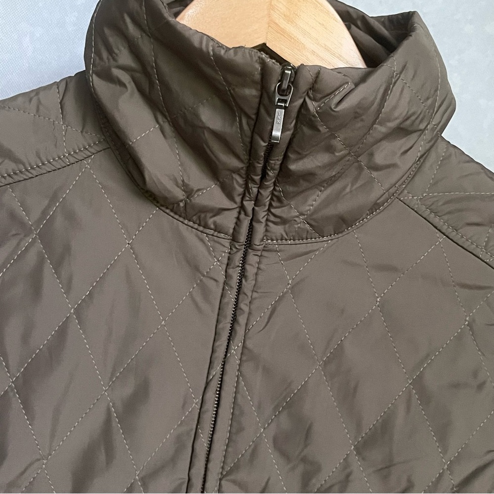 Athleta | Zip | Olive | Quilted Jacket